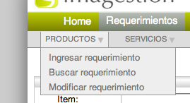 602_slec_menu_ing_requerimiento