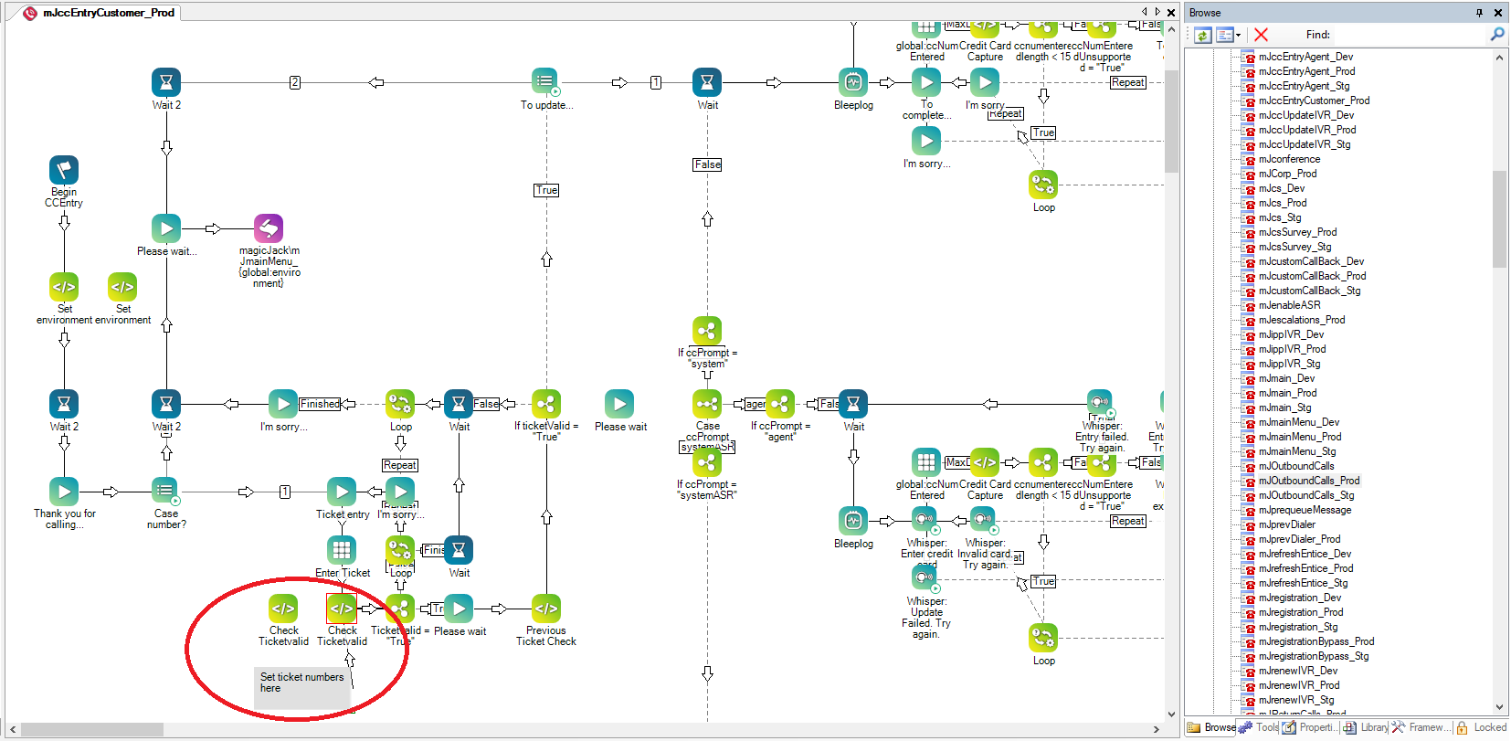 Setup manual CC entry for the customer magicJack for BUSINESS