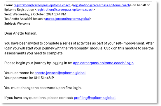 A screenshot of a email
Description automatically generated