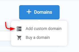 Option to add a custom domain to Kartra.