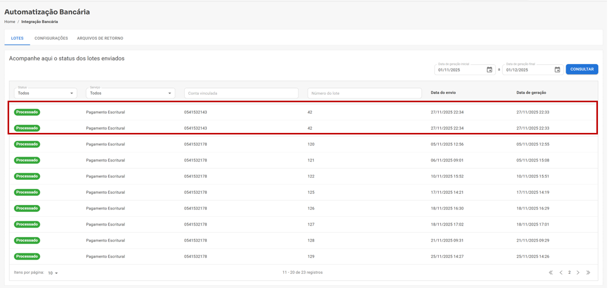 Agrupar 1, Objeto agrupado
