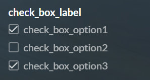 Checkbox field on a Kartra form showing multiple selectable options with the field label above the list