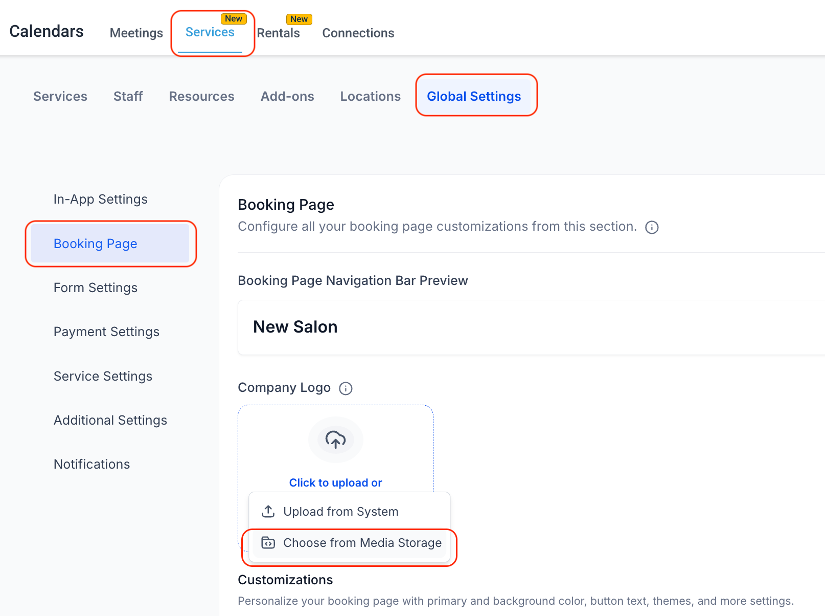 Company Logo - Media Storage