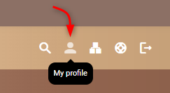 Profile icon in membership