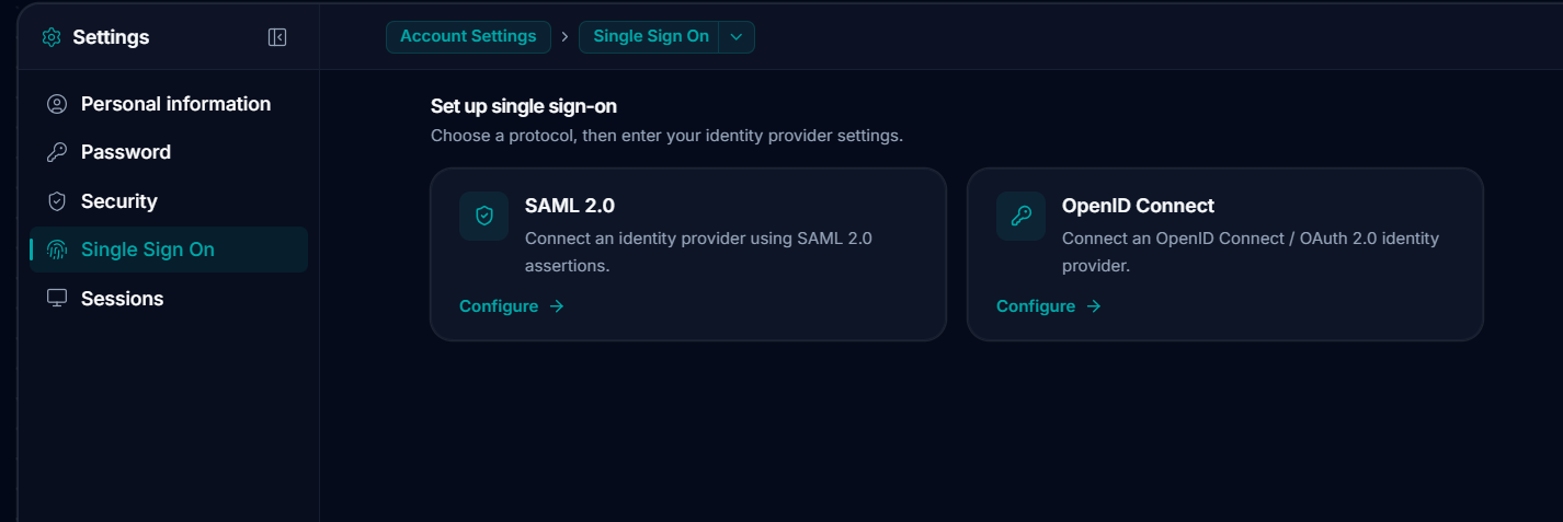 Auth0 Usage tab showing the values to copy