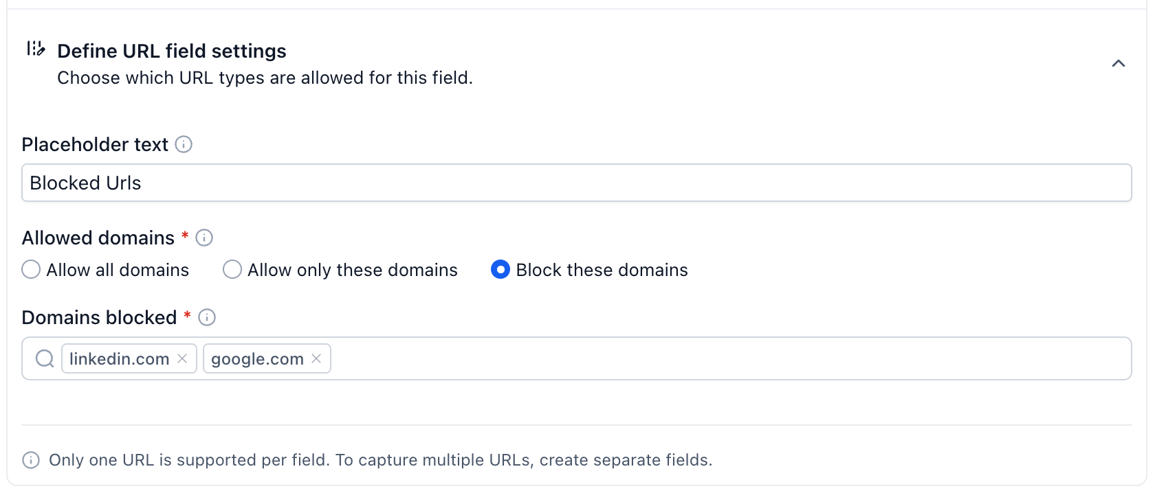 URL Block