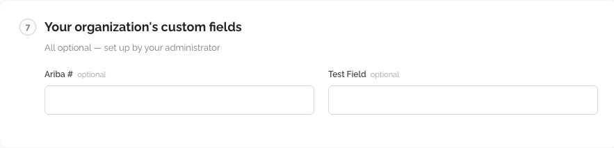 Custom Fields