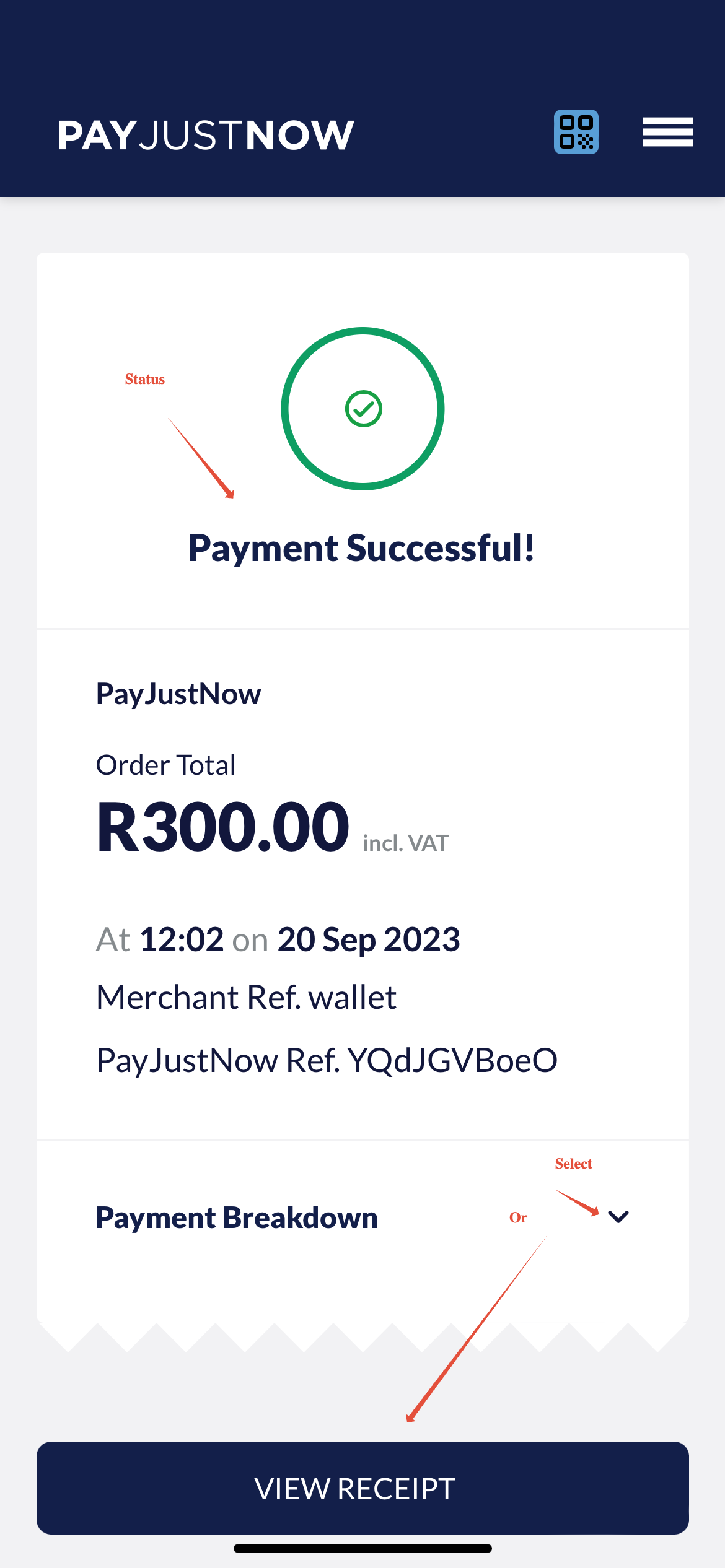 Making A Payment With Your PayJustNow Wallet PayJustNow Community Making A Payment With Your PayJustNow Wallet PayJustNow Community