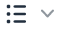 bulleted list dropdown toolbar icon