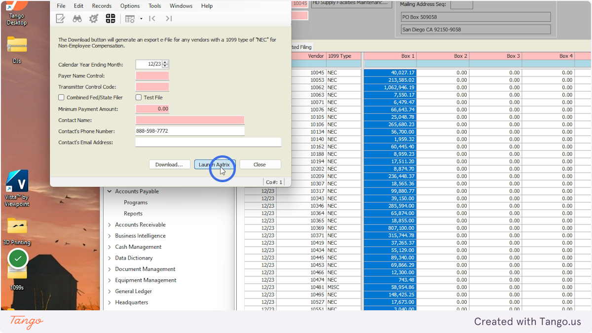 Click "Launch Aatrix"