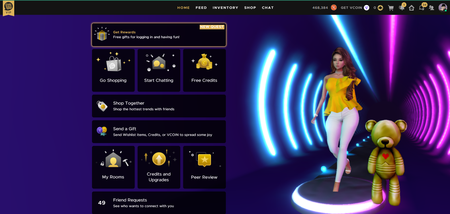 What is IMVU Website? Community Center