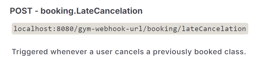 Print Wellhub Late Cancelation