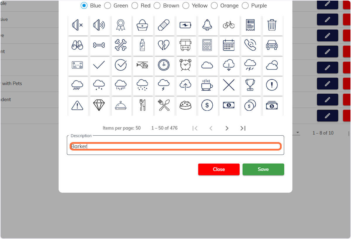 Enter the Tag Name / Description.