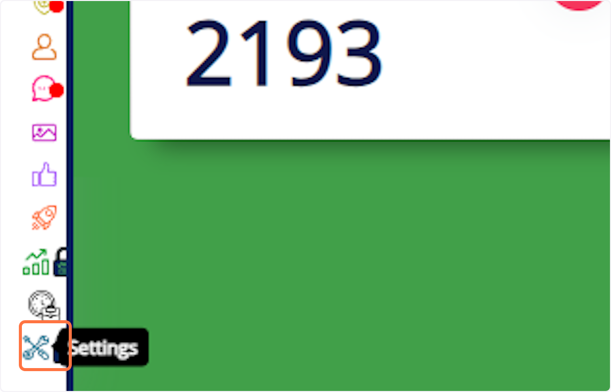 Go to Settings: Navigate to the Settings section.