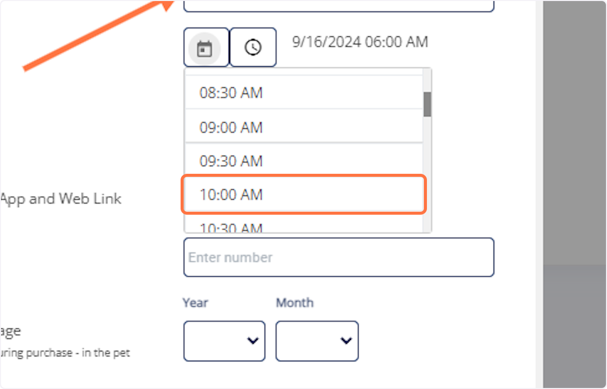 Set Frequency: Choose the session frequency (e.g., daily, weekly), start date, time, and duration.