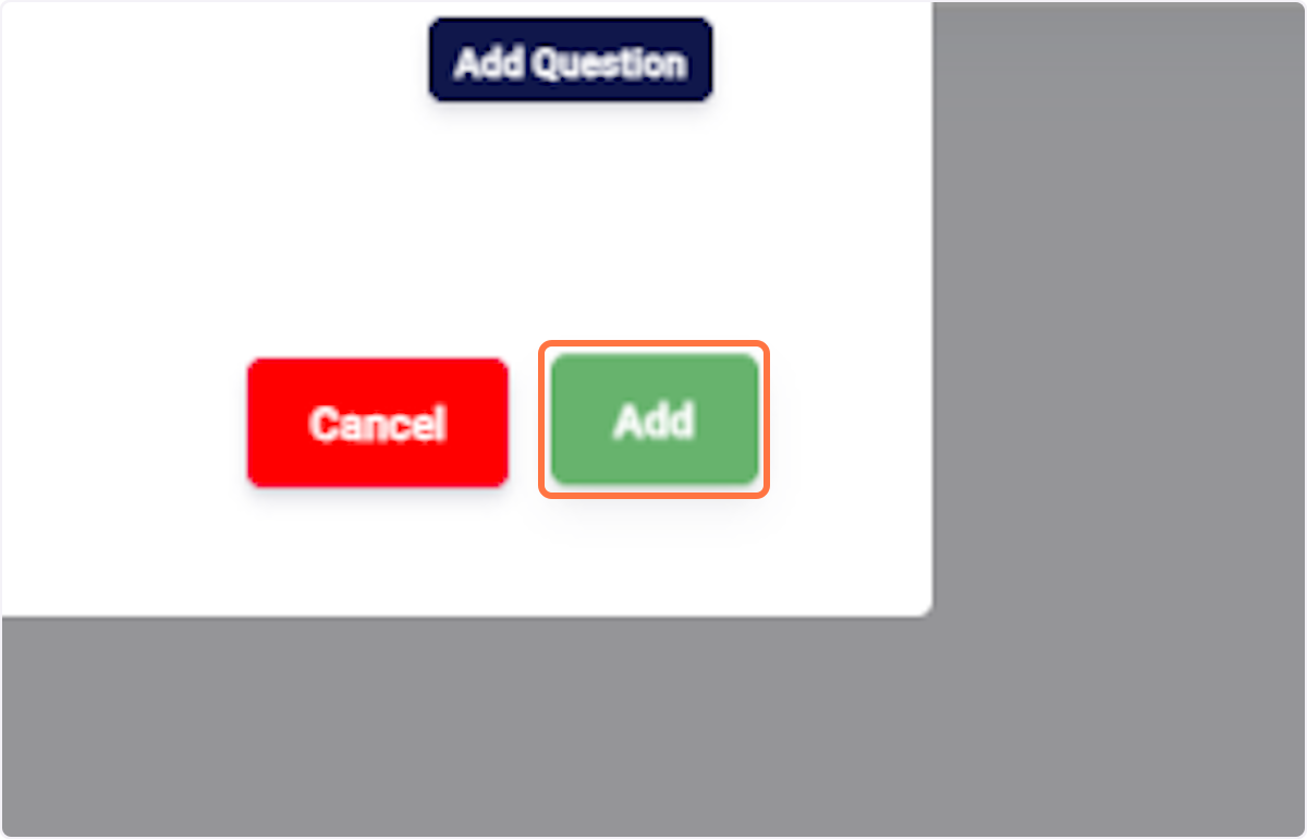 Click on Add: Confirm the configuration. Click on Okay: Complete the process.