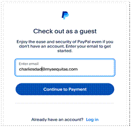 Paying with PayPal as a guest