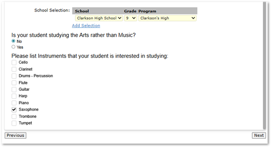 Question sample