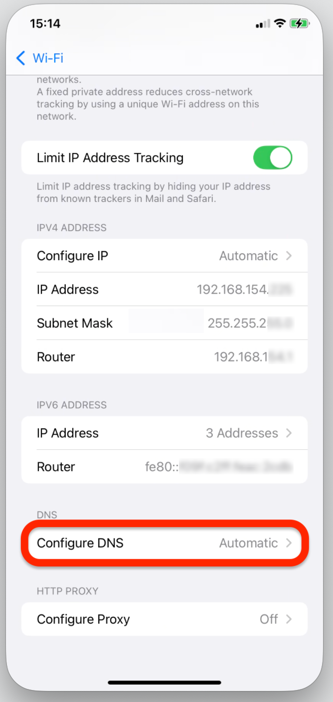 Configurare i DNS - Come cambiare i DNS su iPhone