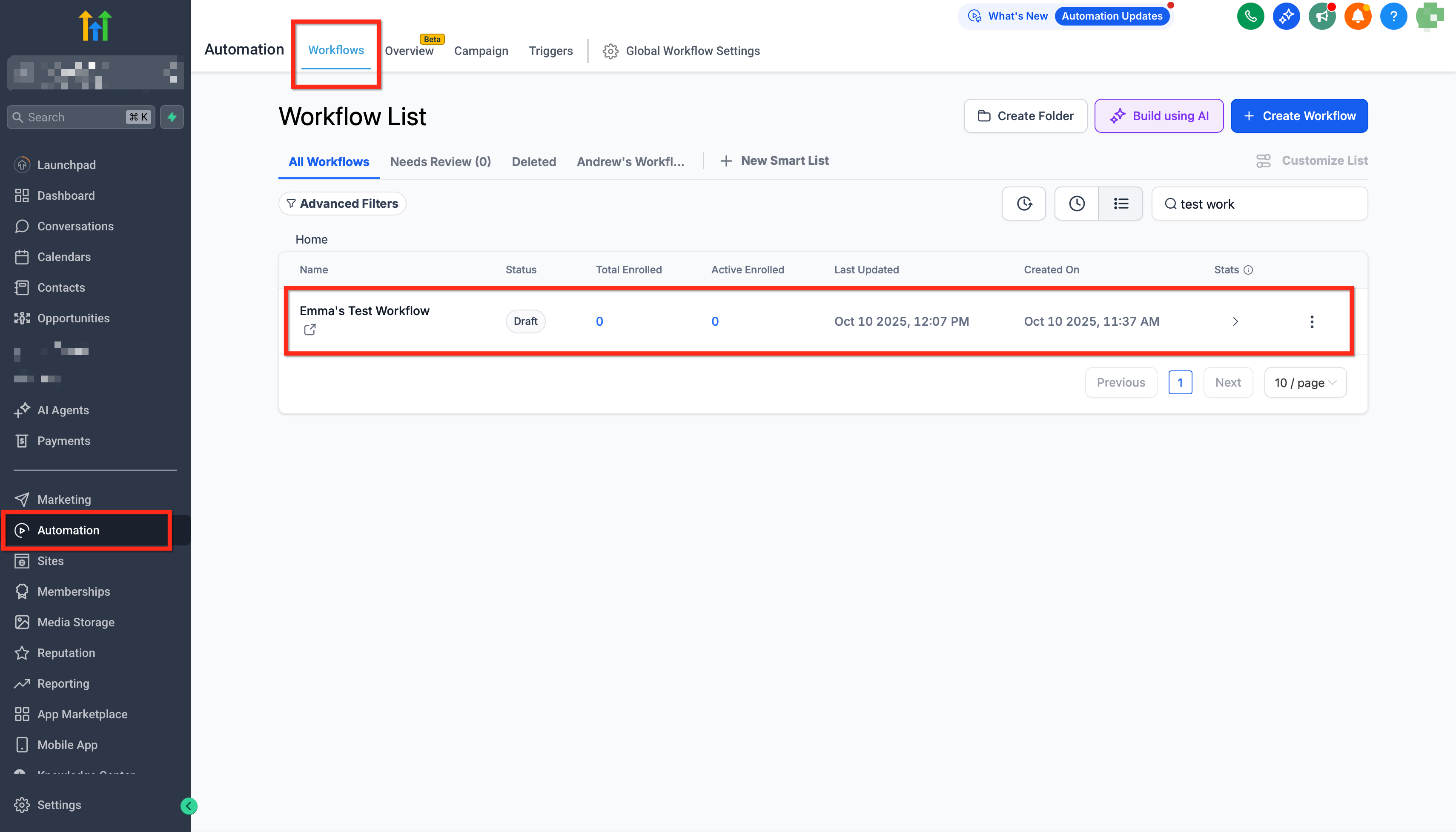 Screenshot showing the workflow creation interface with the Requested to Join Group trigger selected
