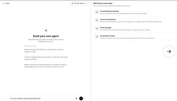 Custom API Call request configuration