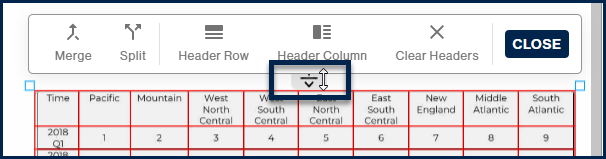 Screenshot showing the icon as described. 