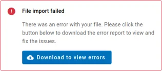 FileImportFailed