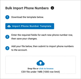 BulkImportPhoneNumbers