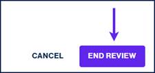 The End Review button is shown.
