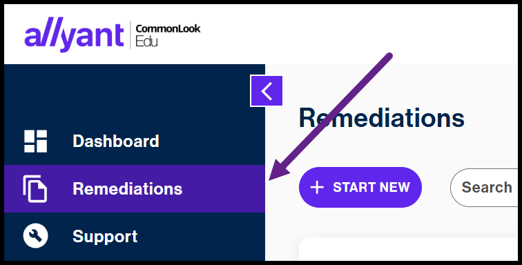 The Transcriptions option is highlighted, on the left side of the page.