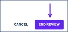 The End Review button is shown.