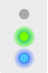 Check the blue LED on: when is on, system is communicating (sending data to mySolarEdge and the monitoring platform)