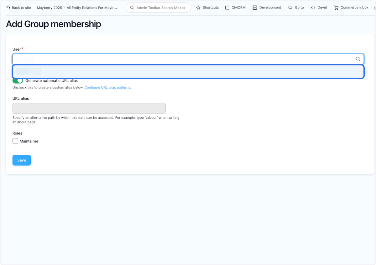 Click on their account name