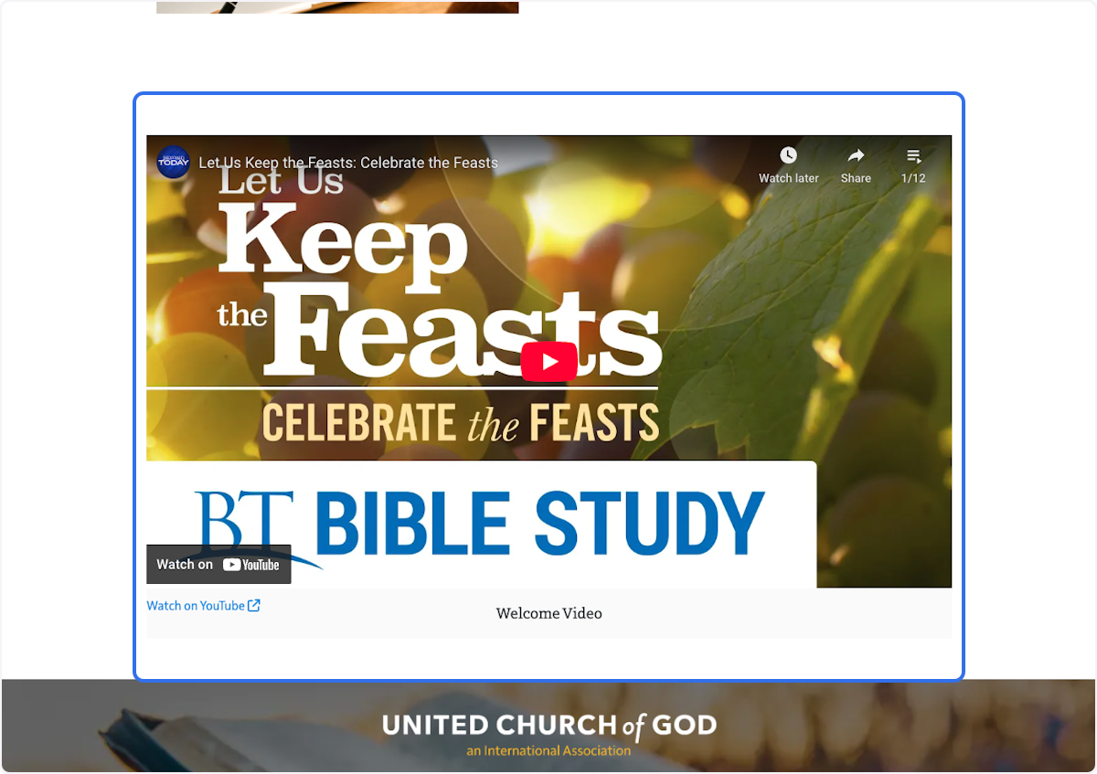 Check your video is playable