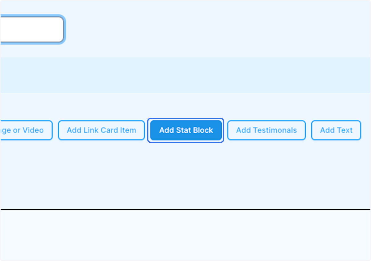Click on Add Stat Block