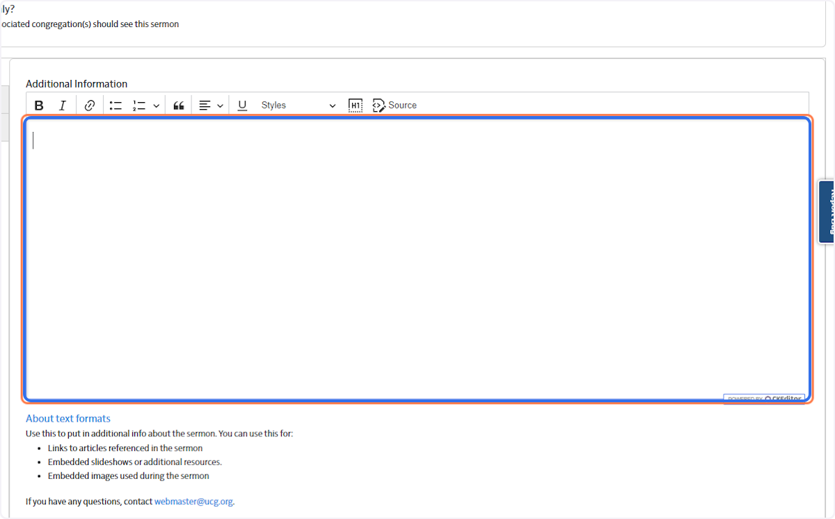 Add additional info in needed
