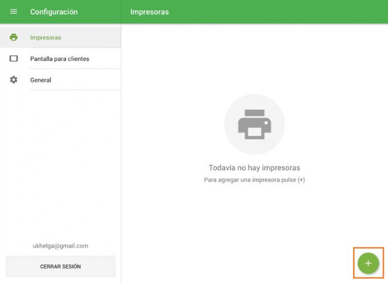 Añadir impresoras de recibos en la aplicación Loyverse TPV