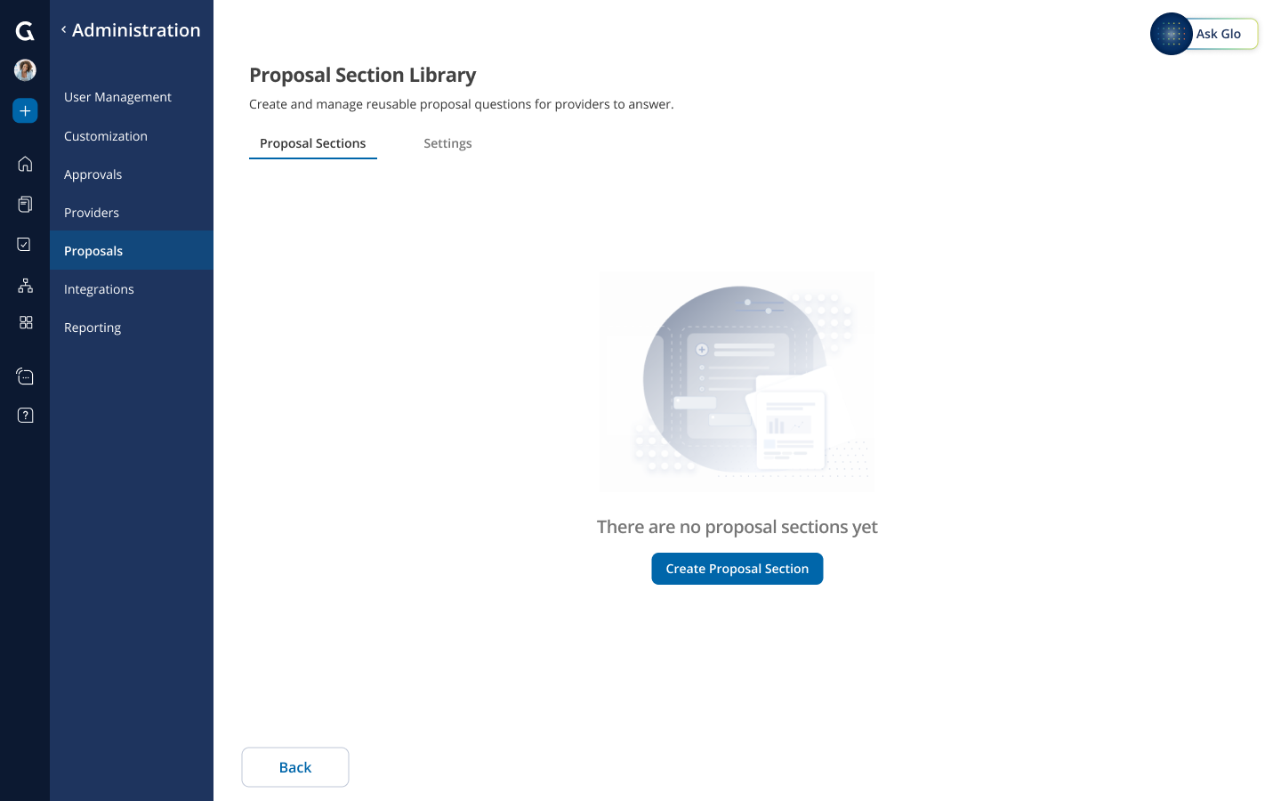 Create Proposal Section