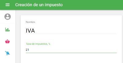 el tipo impositivo