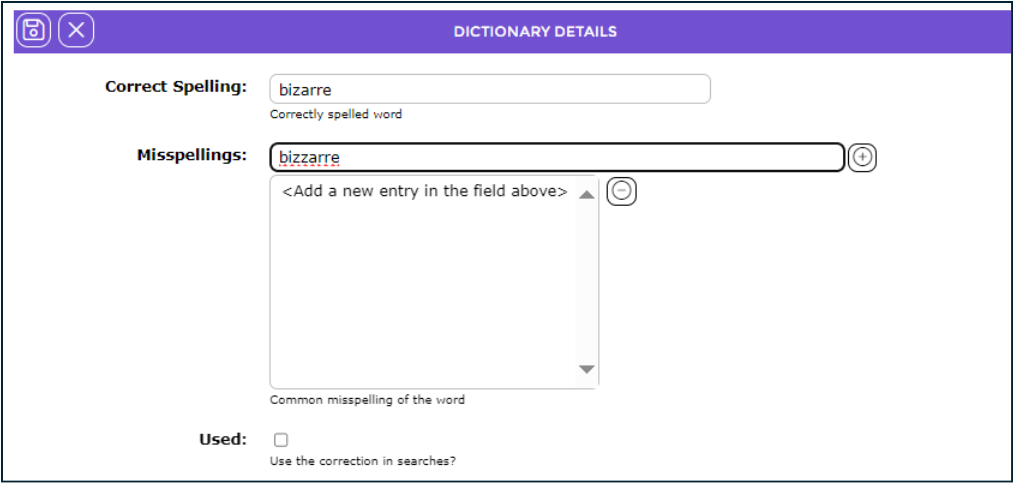 A screenshot of a dictionary 
Description automatically generated