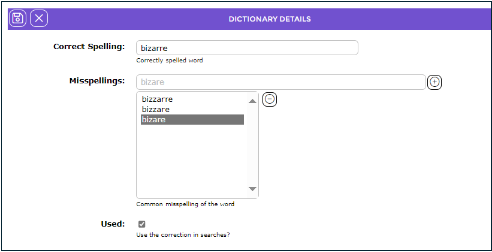A screenshot of a dictionary 
Description automatically generated