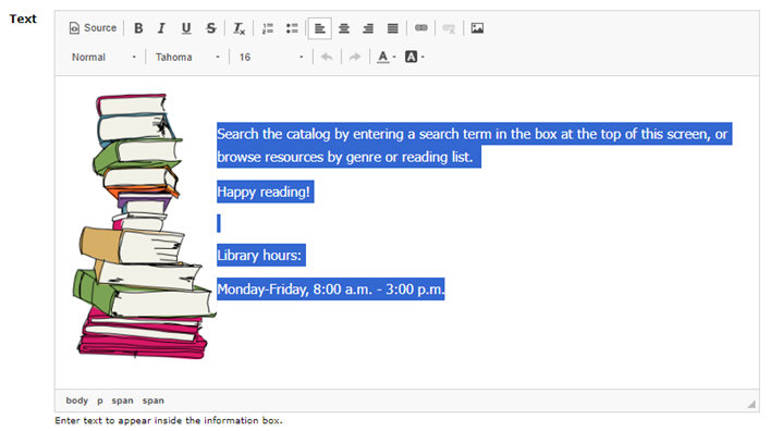 A computer screen shot of a text box

Description automatically generated