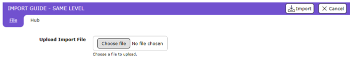 A purple and white rectangle with black text

Description automatically generated