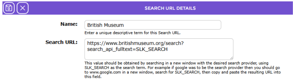 A screenshot of a search engine 
Description automatically generated