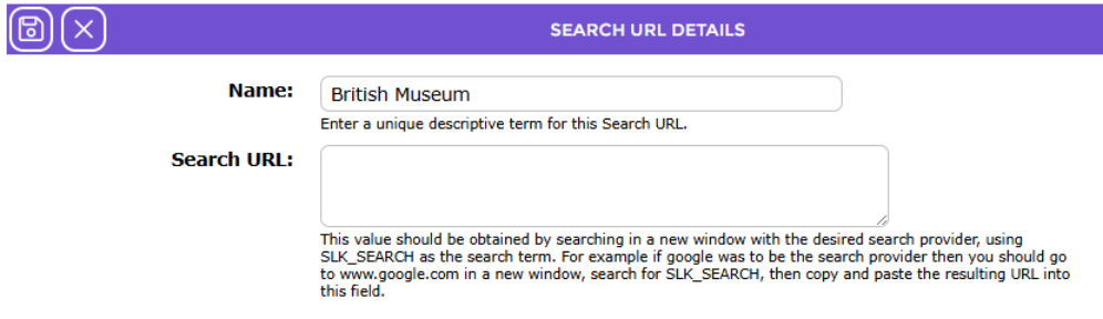 A screenshot of a search engine 
Description automatically generated