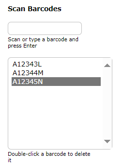 A screenshot of a barcode scanner

Description automatically generated