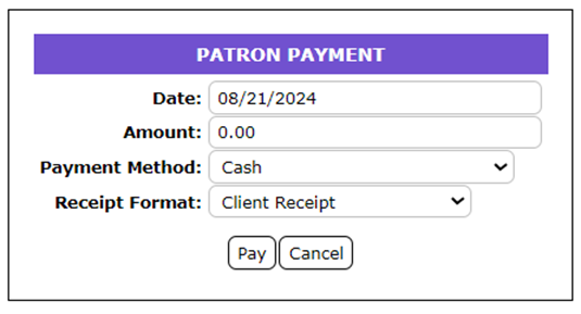 A screenshot of a payment form

Description automatically generated
