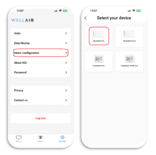 Device Configuration Image - select your device Device Configuration Image - select your device