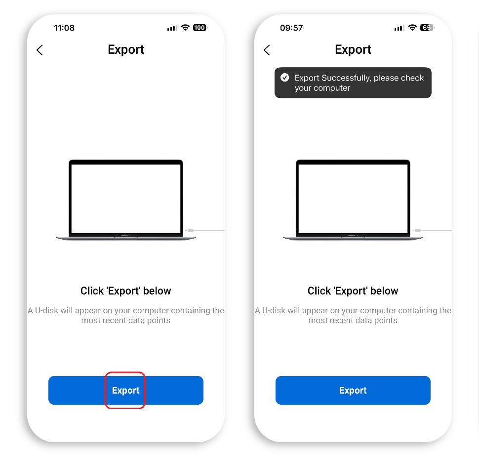 Export Process 2 NanoDetect PRO Export Process 2 NanoDetect PRO