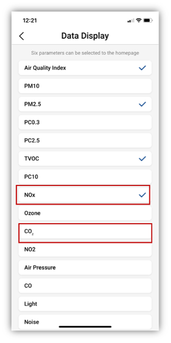 NanoView Data Display Options 2 NanoView Data Display Options 2